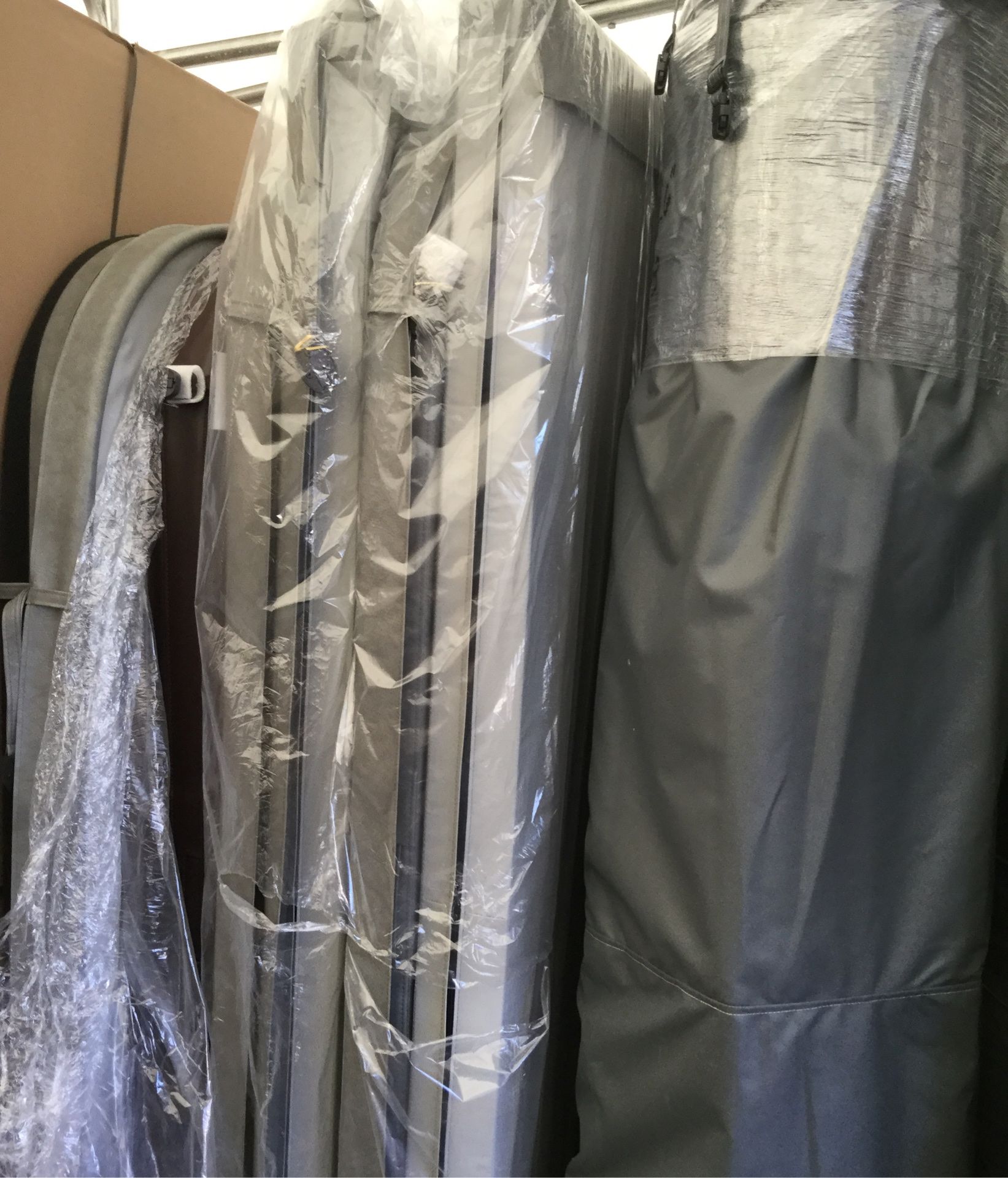 Dozens of hot tub covers, various sizes, liquidation prices