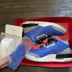 Air Jordan 3 Retro Blue Cement 