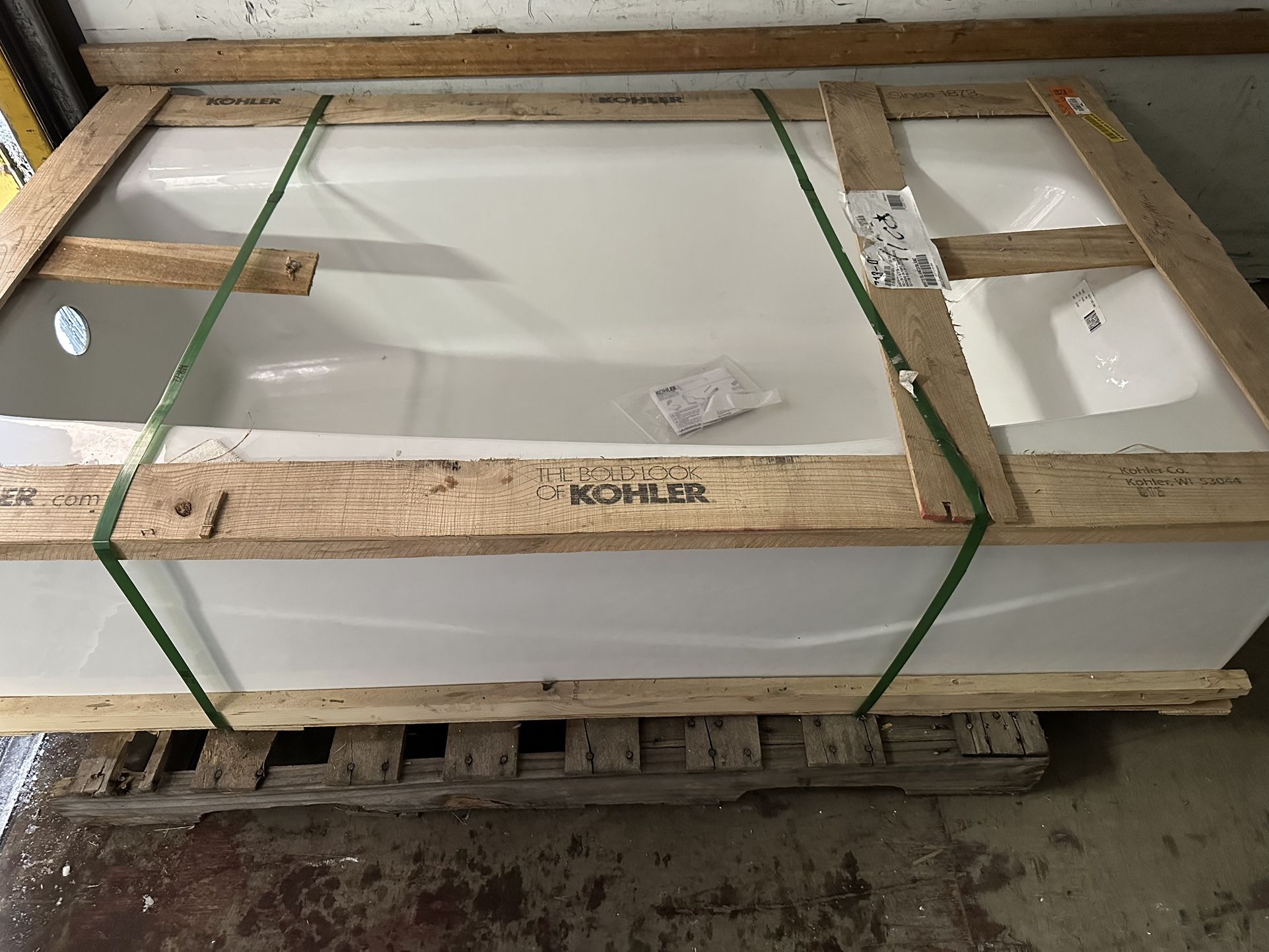 Kohler 60x34LH Cast Iron Bathtub