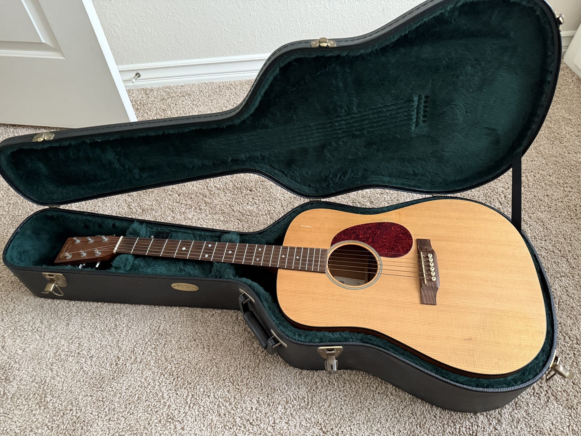 2007 Martin DM Acoustic Dreadnought Guitar with Case USA