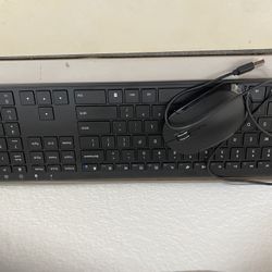 Wireless Keyboard & Mouse With Charger