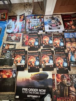 Mortal Kombat - Grand Theft Auto V - GTA5 - Red dead redemption - promo Posters and Standees