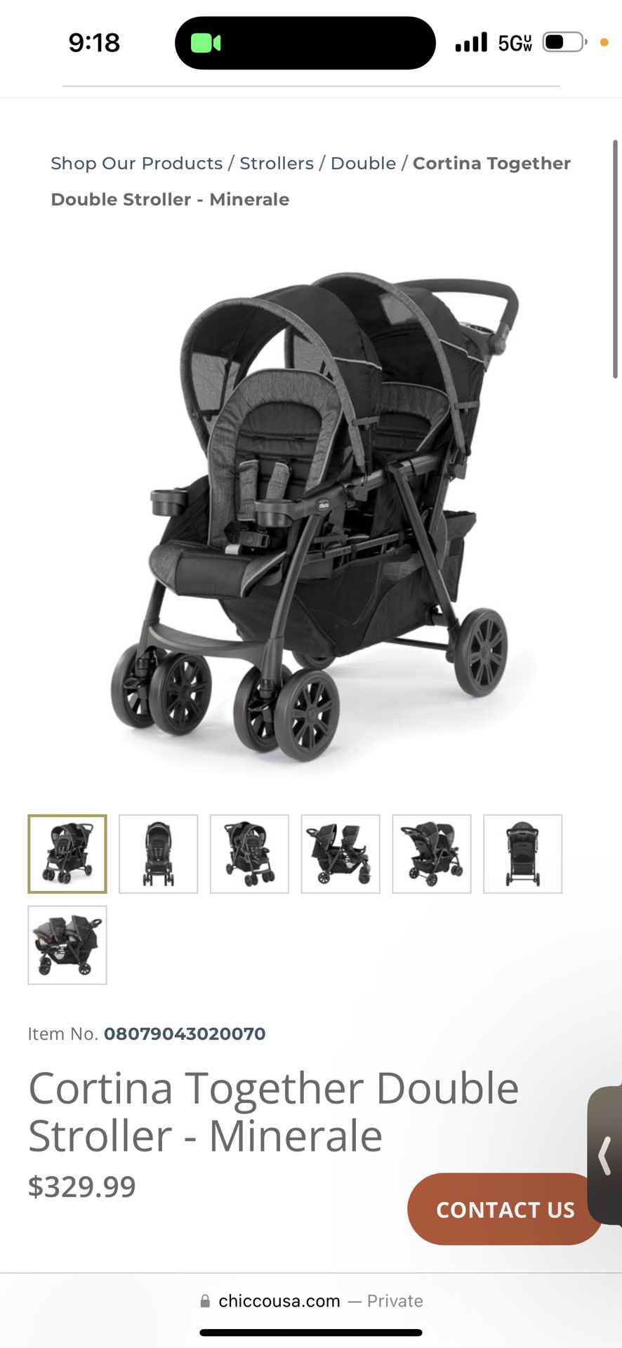Chicco Double Stroller And Infant Car Seat, Britax Car Seat 