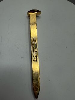 Starlight Express 1993 Gold Commemorative Spike