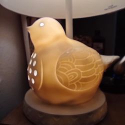 Ceramic Bird Nightlight/Lamp.
