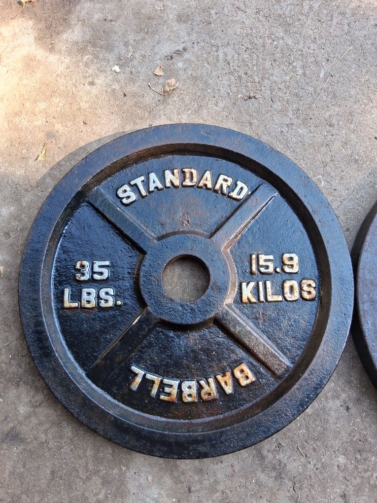 BARBELL Wights 70 Lb