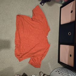 Burnt orange shirt