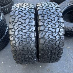 Tengo un par de llantas en muy buenas condiciones, marca BFGOODRICH LT 275/65R18 instaladas y balanceadas por el mismo precio $190