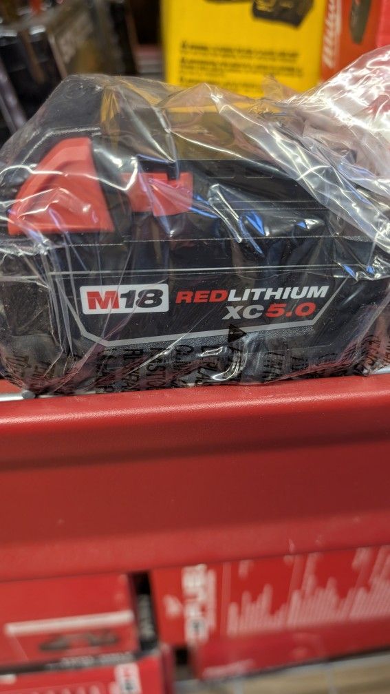 Milwaukee M18 Battery 5ah Pick Up Concord Pinole 