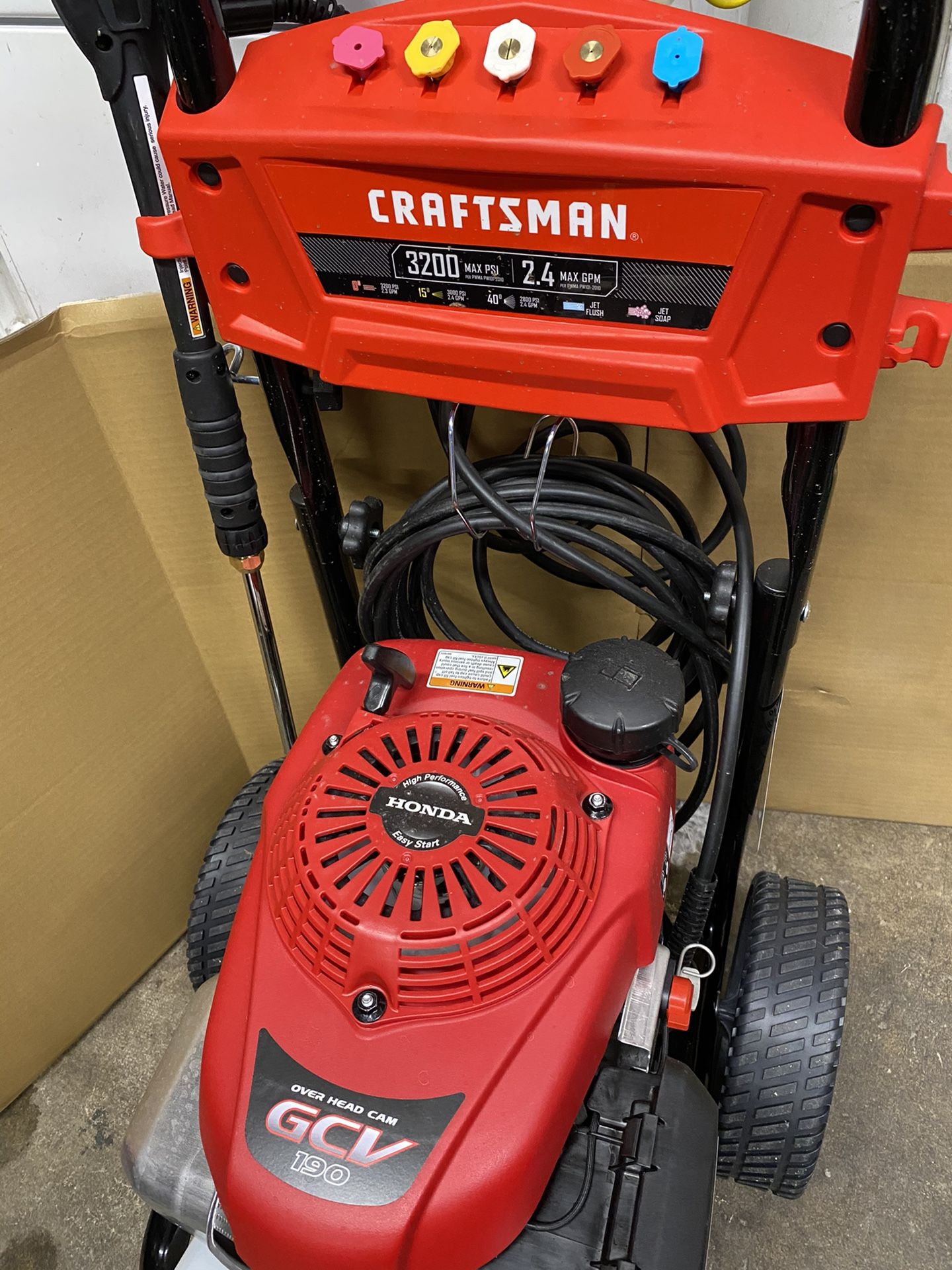 Pressure washer 3200psi