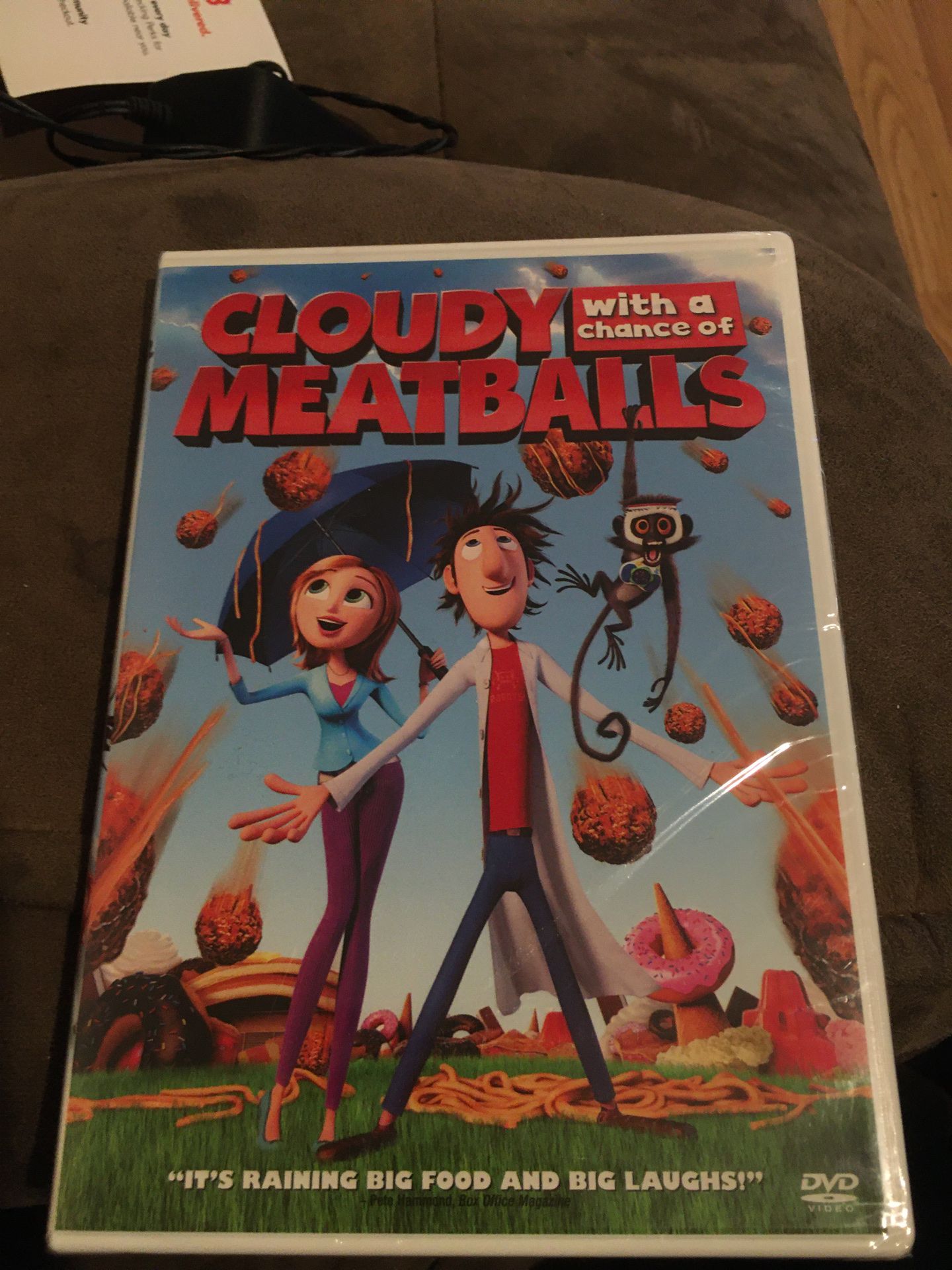 Cloudy with a Chance of Meatballs DVD brand new