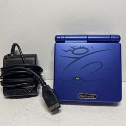 Kyogre Pokemon Themed IPS Mod V2 Nintendo GBA SP Cobalt Blue Ags 101 Gameboy