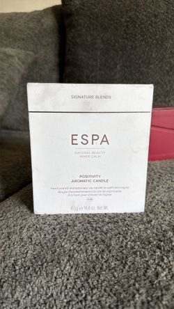 This is a ESPA Positivity Aromatic Candle,
