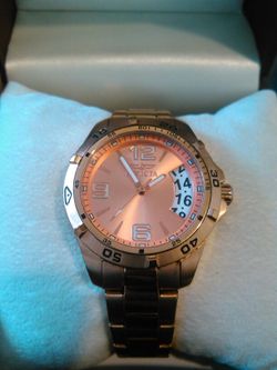 Invicta rose gold plated watch