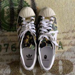 BAPE X Adidas Superstars