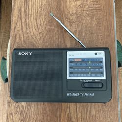 Sony 4-Band Radio ICF-36