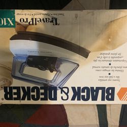Black And Decker Travel Iron
