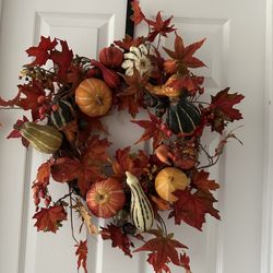 Pumpkin 🎃 Fall/ Halloween Wreath