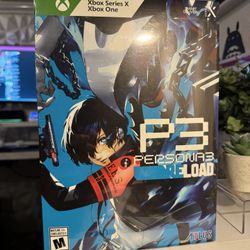 sealed persona 3 reloaded Aegis xbox one/series x