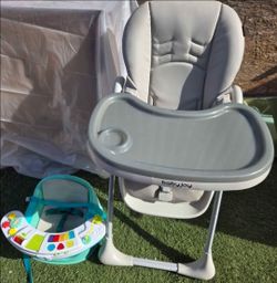 High Chair and chair