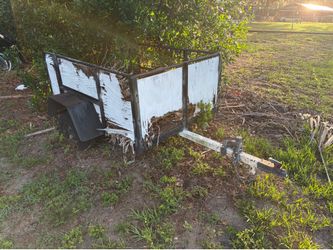 Small home built trailer