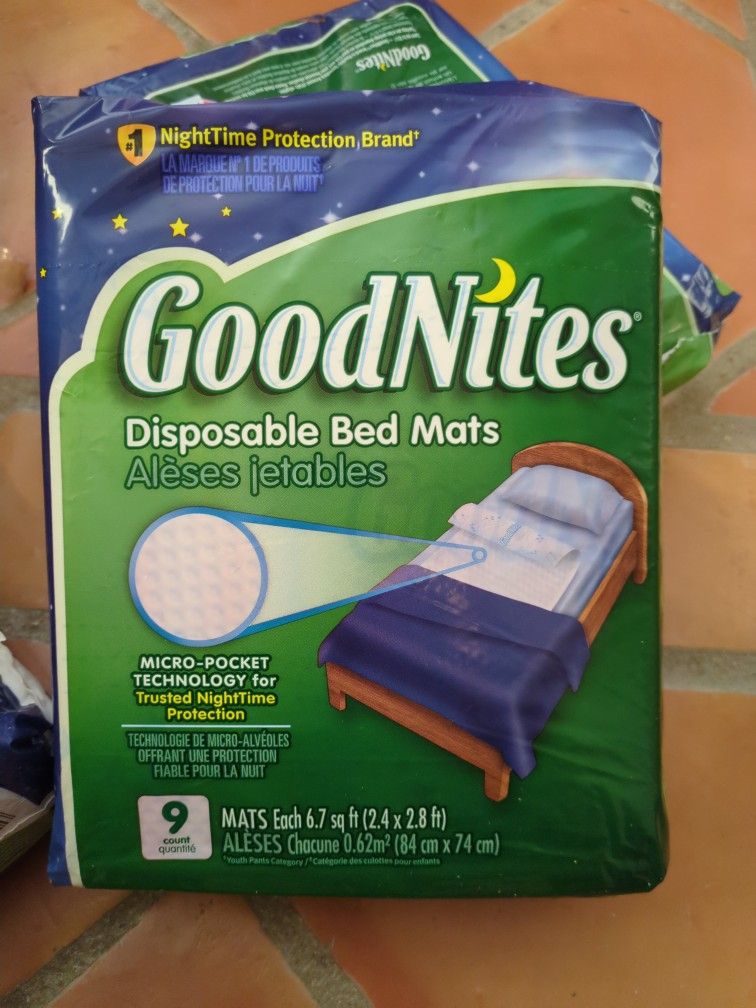 Goodnites Disposable Bed Pads