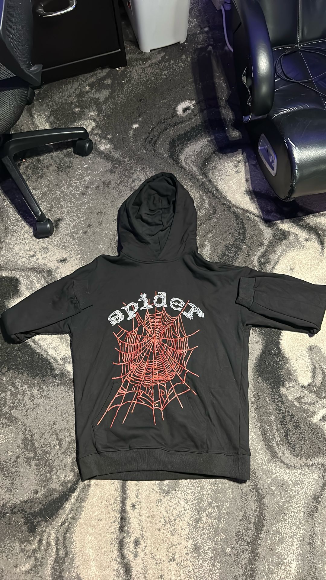 Sp5der OG Rhinestone Hoodie 