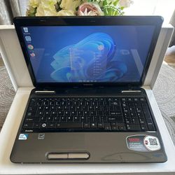 Toshiba Satellite L655 Laptop 15.6” Pentium 320GB HDD 6GB RAM Windows 11 & Office - $89 