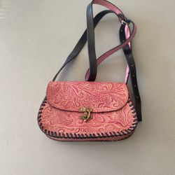 Dyed Leather Bag
