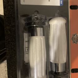 Harley Vintage White Hand Grips
