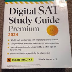 Digital SAT Study Guide Book 2024