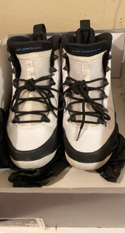 Jordan 9s Mens Size 7 University Blue