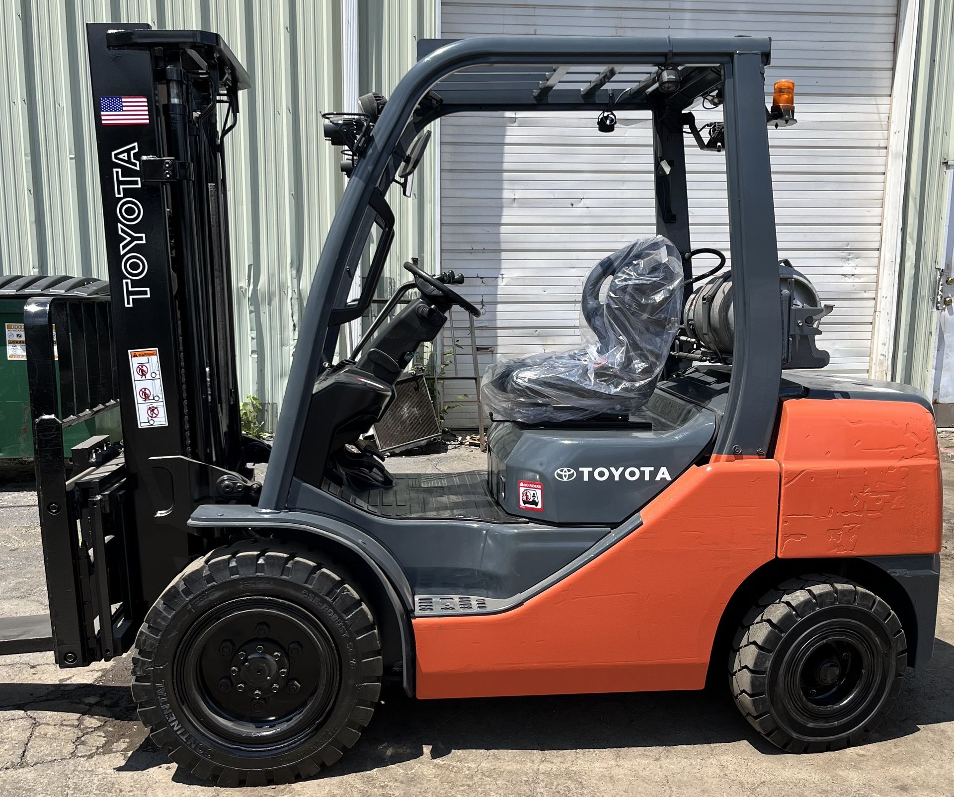 Toyota 8FGU30 (2018) Lp Pneumatic Tire Forklift!