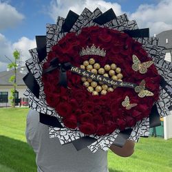 100 Roses Ramo Buchon 