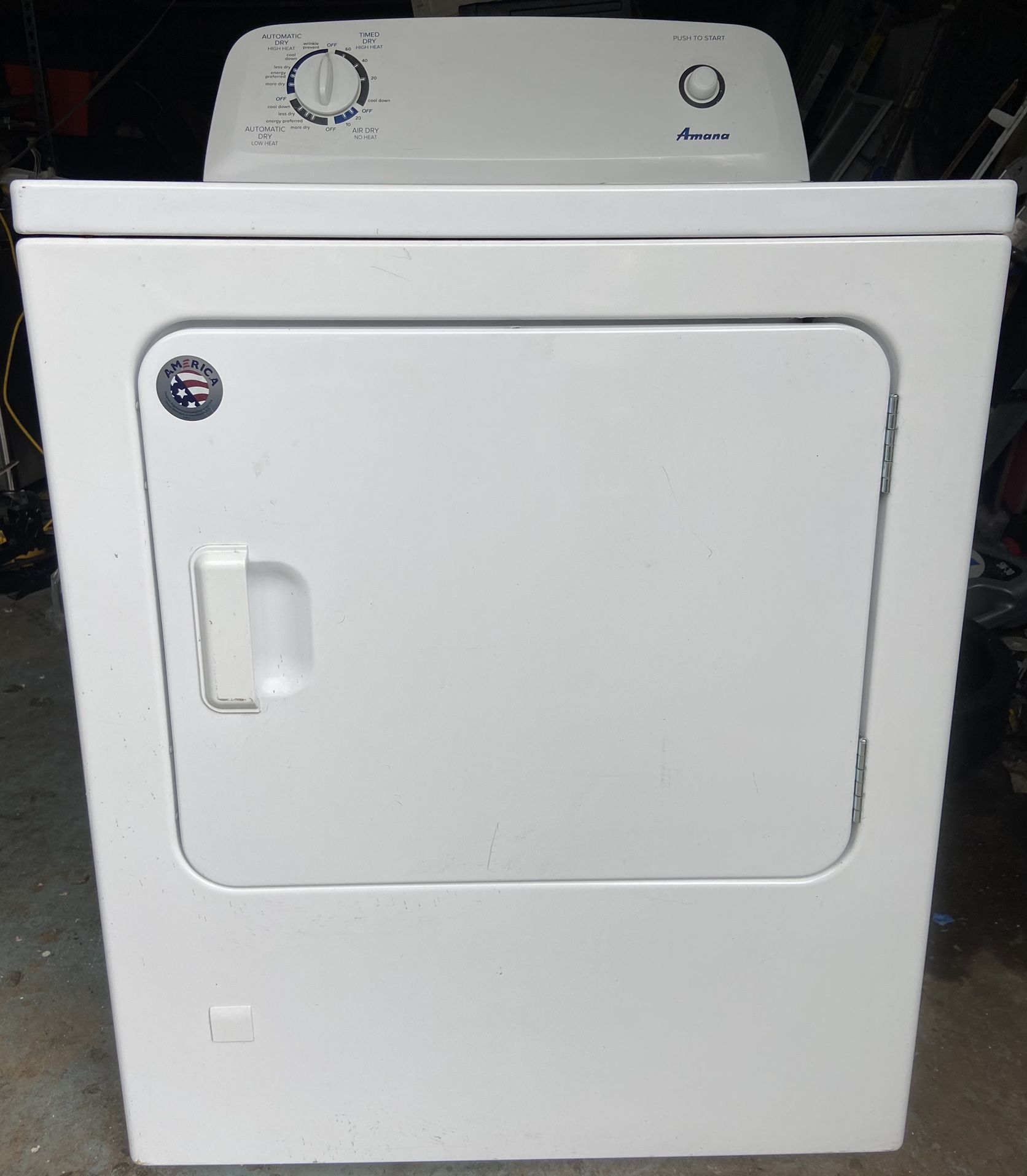 Amana Large Capacity Gas Dryer