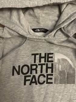 NorthFace Light Gray Hoodie - Size Medium 