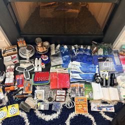 “READ THE LIST” 150+ Bug Out Survival Emergency Camping Items w/ Backpack