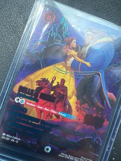 Belle and Beast Iconic Lorcana