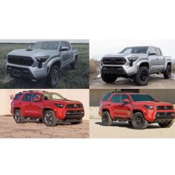 1.5" FRONT LEVELING KIT - TOYOTA TACOMA & 1" FRONT LEVELING 2025 TOYOTA 4RUNNER & 2024-25 LEXUS GX550