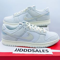 Nike Dunk Low SE Light Silver Ocean Bliss Gone Fishing DV7210-001 Men’s Sz 13.  