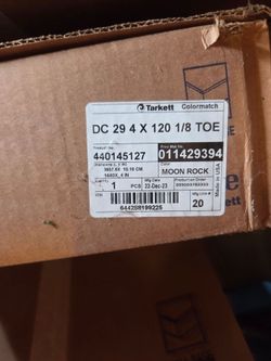 Tarkett Colormatch DC 29 Toe Molding Moon Rock