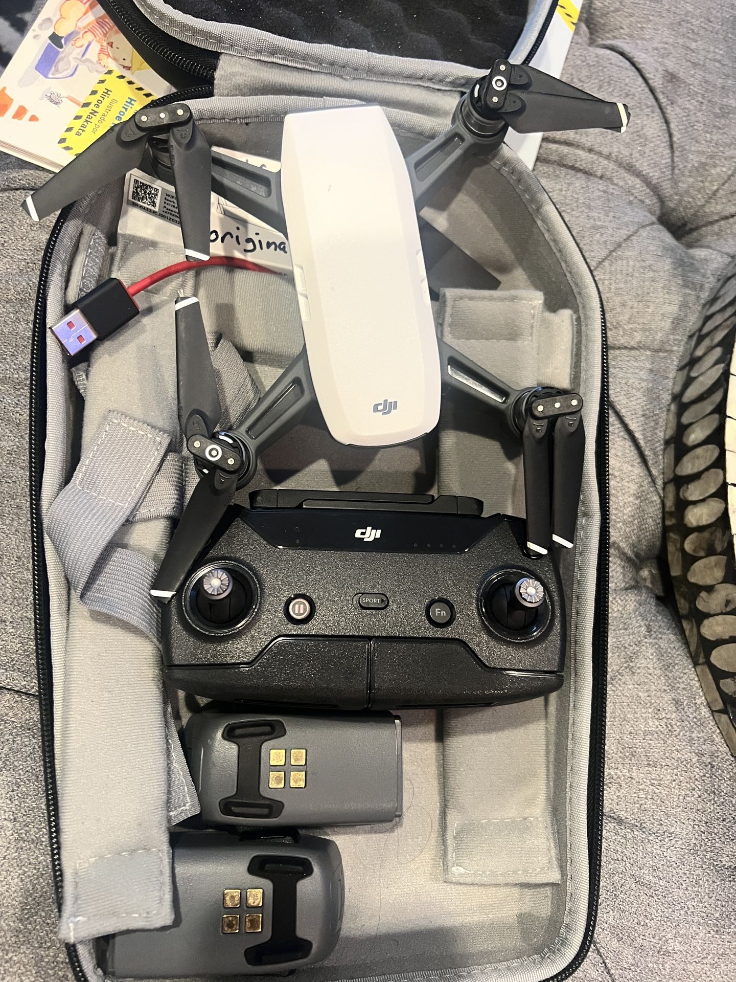 Dji Spark Drone For Parts Or Repair
