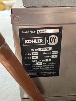 Kohler STEAM GENERATORS (SET OF 2) K15PC