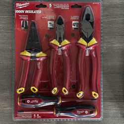 Insulated Hand Tools By Milwaukee (5pk)