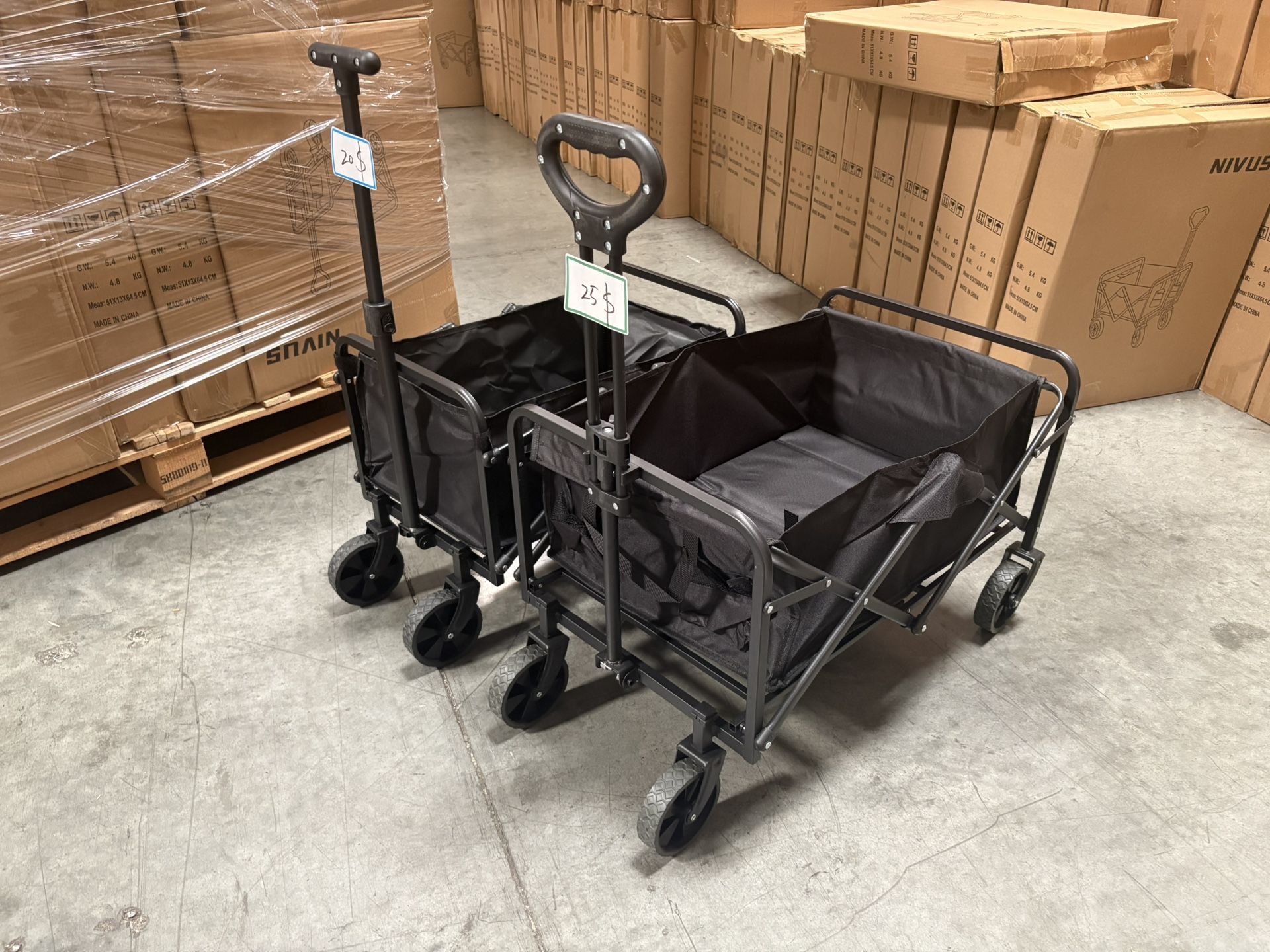 Trolley Camper Transporter Outdoor Folding Car