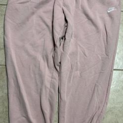 Pink Nike joggers