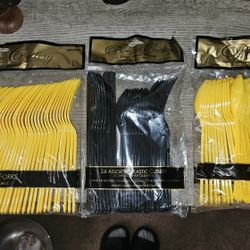 Extra Heavy Weight Reusable Plastic Cutlery 