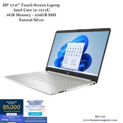 HP 15.6" Touch-Screen, Intel Core i3, 8GB, 256GB SSD "H91188"