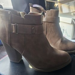Tan Booties 