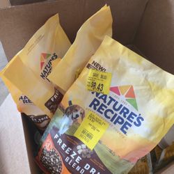 Dog Food ( 3 Bags) ( Multiple Wet Food In Small Packs)